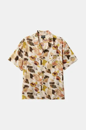 Bunker Reserve S/S Camp Collar Woven Shirt - Multi Color Shell