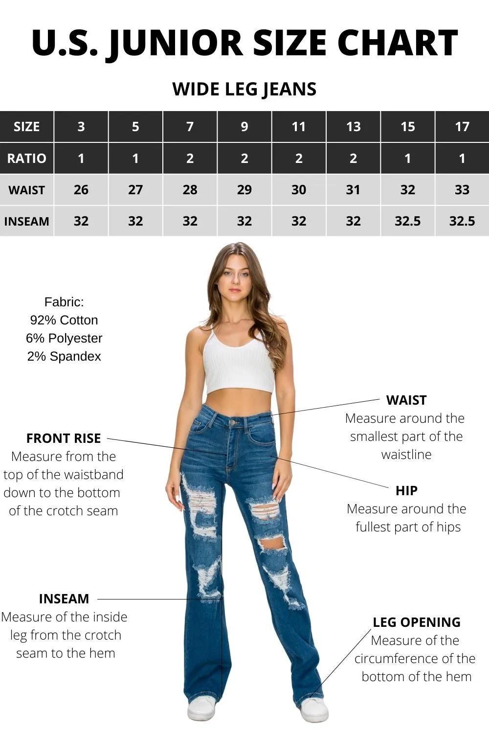 LM-034 WIDE LEG JEANS LIGHT