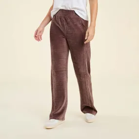 Textured Wide Leg Pant